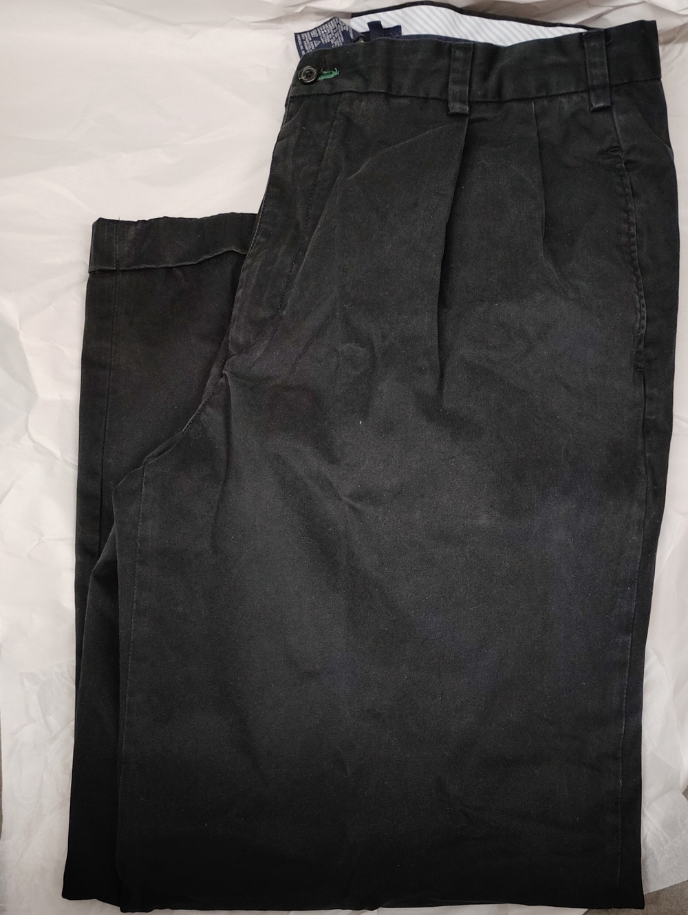 Tommy 40/32 Men's Black Casual/Dress Pants